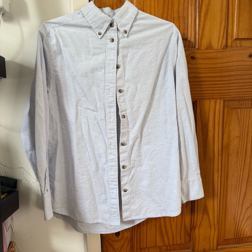 Madewell Light Blue Button Down Shirt